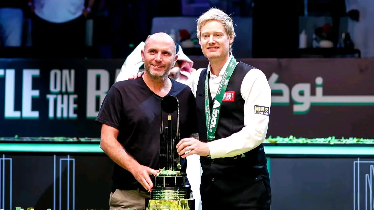 罗伯逊, 的决赛时, 三的位置时